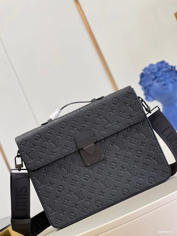 WIS VUITTON S BRIEFCASE LOUIS LOCK 0316